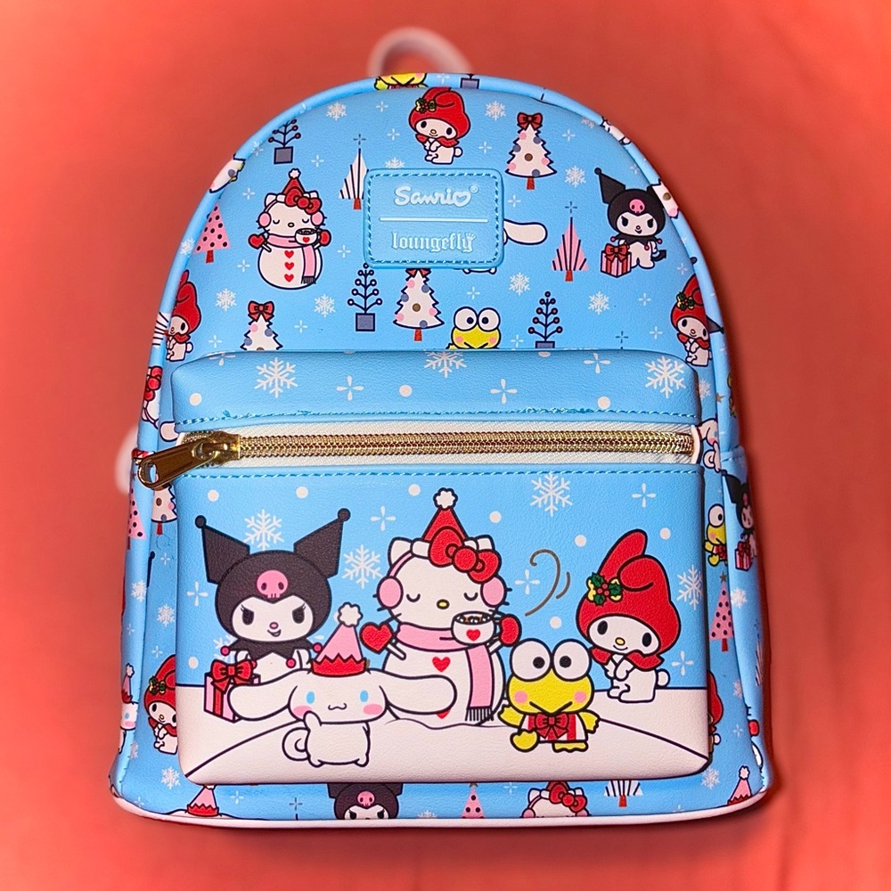 Loungefly Hello Kitty And Friends Holiday Mini Backpack - Picture 1 of 7